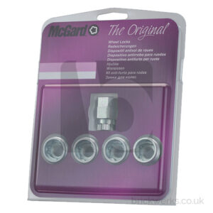 Locking Wheel Nut Set – M14x1.5 / Tapered Seat (60°) / 19mm Key