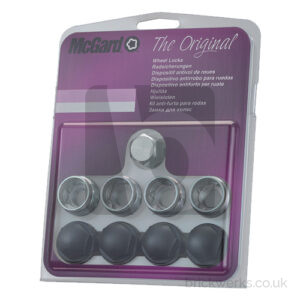 Locking Wheel Nut Set – M14x1.5 / Radiused Seat (R14) / 19mm Key