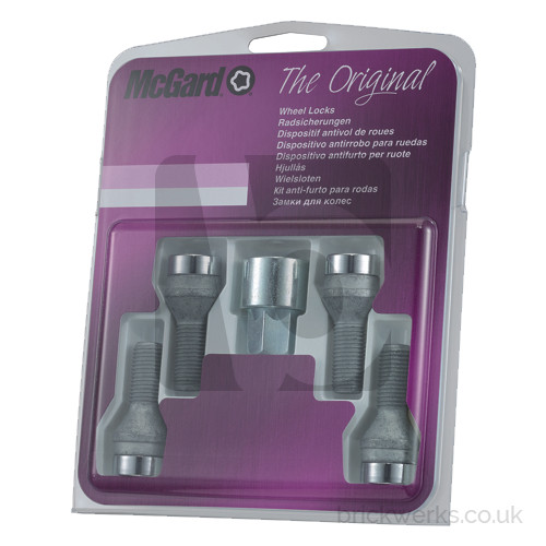 Locking Wheel Bolt Set - Tapered Seat / 19mm Head