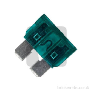 Fuse – Blade / 30A / Green / Single