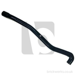 Radiator Hose – T3 / Late / Shaped / Silicone / Black