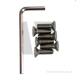 Mirror Screw Set – T4 / Tamperproof