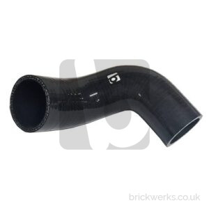 Boost Pipe – T3 / 1.6TD “JX” / Silicone / Black