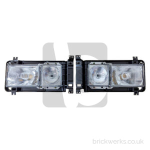 Headlamp Set – T3 / Rectangular / RHD