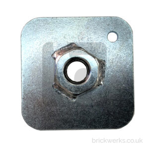 Seat belt repair plate