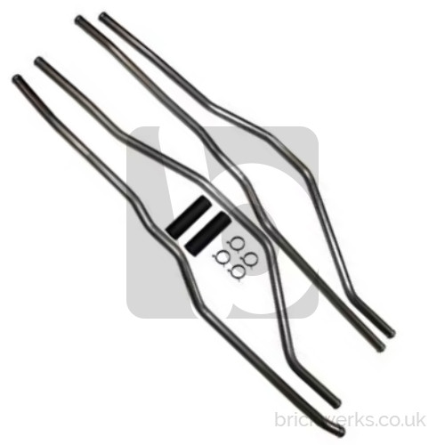 Coolant Pipe Set - T3 / Front To Rear / Early (32mm)