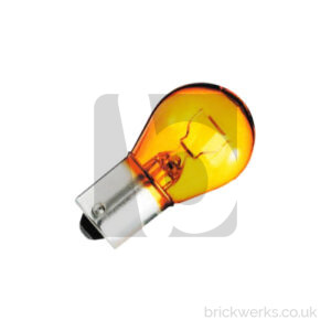 Bulb - 12v / 21w / Amber / Straight pins