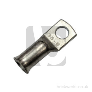 Tube Terminal – 35mm² Cable / 8mm Hole / Long