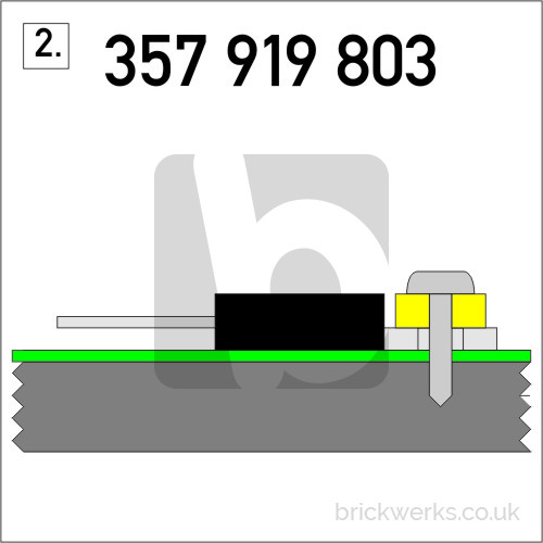 VW Voltage Regulator T3 T4 LT1 Caddy 1 / Instrument Panel