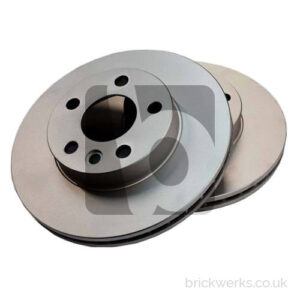 Brake Disc  – T4 / Front / ’96» / 15″ /  Vented / Genuine