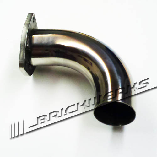 T3 TD Stainless steel tailpipe