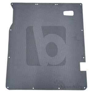 Rear Door Card – T3 / Double Cab / ABS / Black / Left
