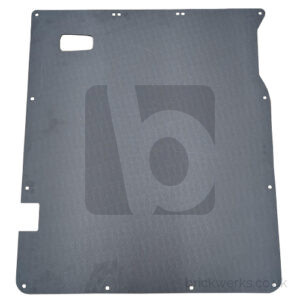 Rear Door Card – T3 / Double Cab / ABS / Black / Right