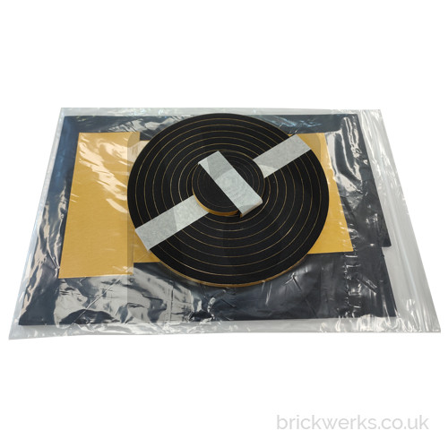 VW Heater Box Foam Kit T3 with Instructions