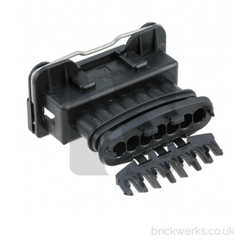 VW T3 T25 Type 25 Ignition Amplifier wiring connector housing