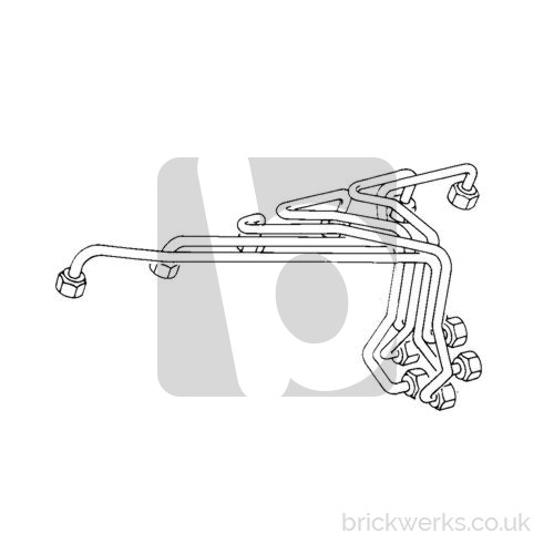 Injector Pipe Set - LT1 / 2.4D / CP, DV, DW - Image 2