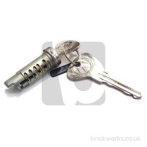 Door Lock Barrel and Key – T3 / Pickup / Side Lockers