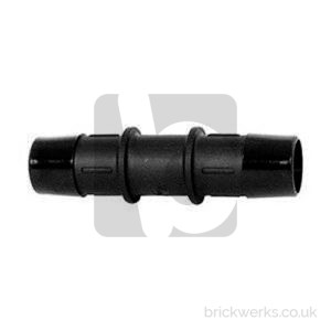 Plastic Hose Connector – 19mm / Straight