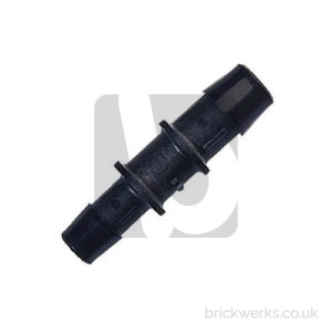 Plastic Hose Connector – 19mm to 15mm / Straight Reducer