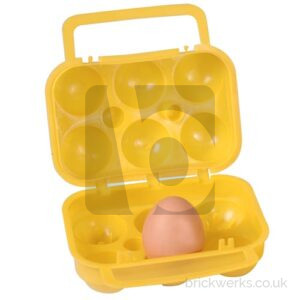 Egg Box – 6 eggs Plastic