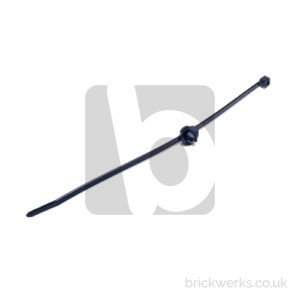 Cable Tie / Black / 200×4.6 / Fir Tree Base