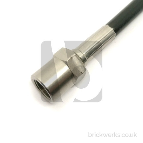 Braided Brake Hose - T3 / Front / Late | LT1 / Leafs - Image 2