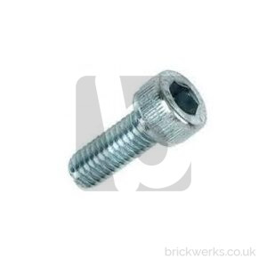 Socket Head Cap Screw – M8x1.25 / 12mm | 10.9 | Zinc Flake