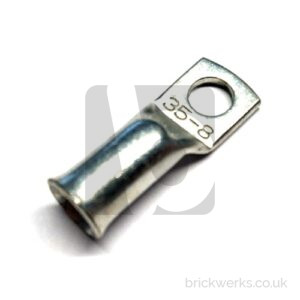 Tube Terminal – 35mm² Cable / 8mm Hole / Long