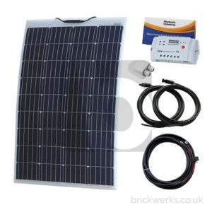 Flexible Solar Panel Kit – 120W / 12v / with Controller