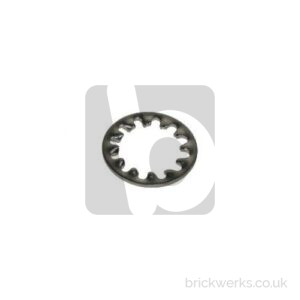 Lock Washer – M6 / Internally serrated / Stainless