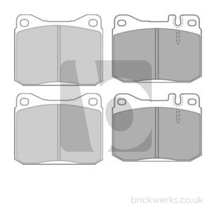 Brake Pad Set – LT1 / Front / 2WD