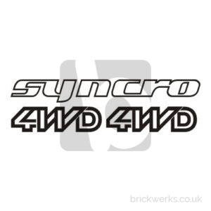 Sticker Set – T3 Syncro / Front & Doors