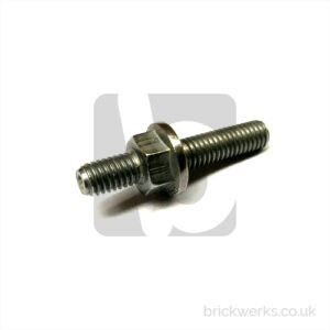 Double Ended Stud – M6 x 22/14
