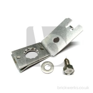 Flexible Brake Pipe Bracket – T3 Syncro / Front / To Chassis.
