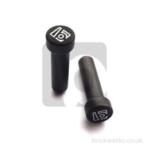 Door Lock Pull – Custom Anodised Black