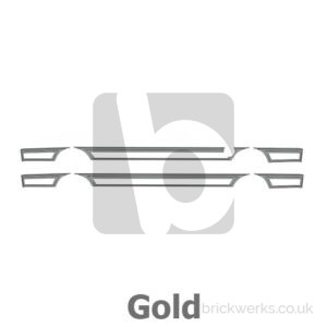 Sticker Set – T3 / Westfalia / Club Joker / Side Stripes / Gold