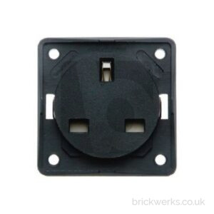 13amp 3 Pin Plug Socket (UK) – Westfalia Replacement / Anthracite