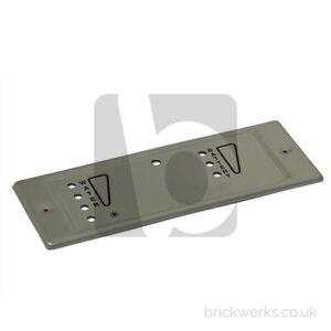 Cover for Level Display – T3 Westfalia / GREY – 1 Switch