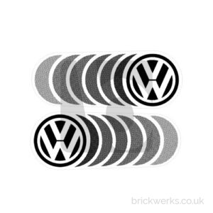 Sticker Set – Fading VW / Black