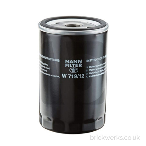 VW Volkswagen T3 T25 Type 25 Vanagon Bulli Brick Oil Filter wasserboxer WBX 1900cc 2100cc 2.1l 1.9l 1.6l CT LBX Aircooled MANN + HUMMEL