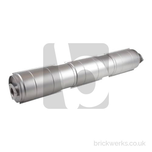 Exhaust Silencer – T3 / WBX / Late / Stainless Steel