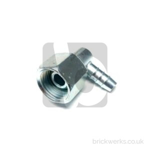 Fuel Line Fitting – M14x1.5 / 6mm ID PA / Tube / 90°