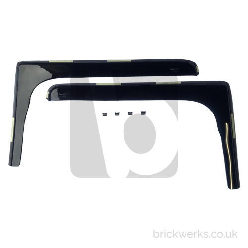 VW Wind Deflectors T3 / Cab Doors / LShaped