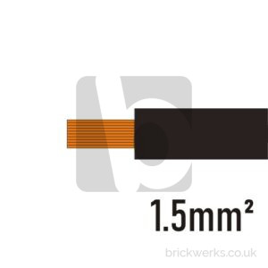 Electrical Cable – 1.5mm² | Brown | Per M