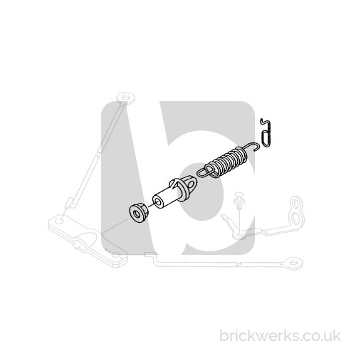 Spring Retainer Replacement Kit - T4 / Handbrake Cable - Image 6