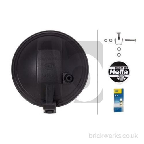 Spot lamp - Hella Comet 500 / 12v / 163mm (6.5") - Image 2