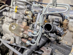 VW 1.9TD "AAZ" engine injector pipes