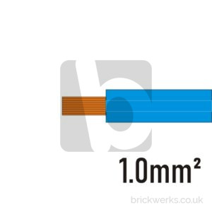 Electrical Cable – 1.0mm² | Blue | Per M