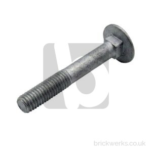 Cup Square Bolt – M10x1.5 / 70mm |8.8| Zinc Flake